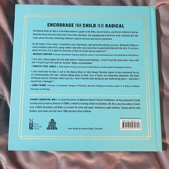 The Radical Book for Kids by Champ Thornton Hardcover Christian Devotional OS - Picture 4 of 10